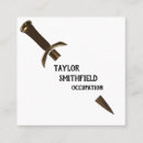 Search for sword business cards Shield