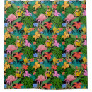 Search for tropical shower curtains Flamingos