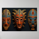 Search for african mask posters Colourful