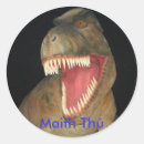 Search for scary dinosaur stickers Black