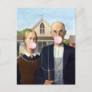 Search for american gothic postcards Grant wood