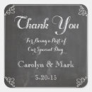 Search for chalk wedding stickers Retro