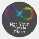 Search for autism puzzle piece stickers Autistic