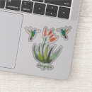 Search for colourful hummingbird stickers Nature