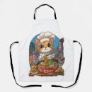 Search for funny cat chef aprons Cats