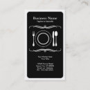 Search for place business cards Restaurant