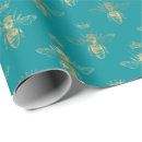 Search for queen bees wrapping paper Pattern