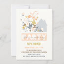 Search for peach butterfly invitations Modern