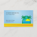 Search for sunshine business cards Spa