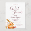 Search for white pumpkin bridal shower invitations Rustic