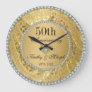 Search for damask clocks Gold