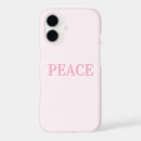 Search for peace iphone cases Minimalist