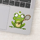 Search for cartoon tennis stickers Sports