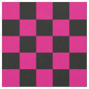 Search for hot pink and black fabric Retro