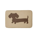 Search for sausage dog bath mats Doxie