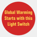 Search for global warming stickers Change