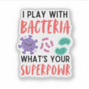 Search for bacterium stickers Laboratory