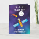 Search for moon and stars birthday cards Space