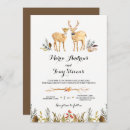 Search for deer wedding invitations Forest