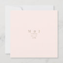 Search for blush and navy wedding stationery Modern