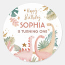 Search for dinosaur party favor stickers Kids birthday