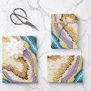 Search for geode wrapping paper Elegant