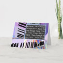 Search for abstract music cards Piano