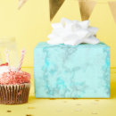 Search for turquoise marble wrapping paper Blue