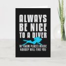 Search for funny scuba diver cards Ocean