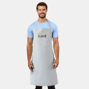 Search for light gray aprons Minimalist
