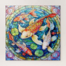 Search for koi fish puzzles Nature