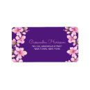 Search for chinese flower return address labels For her