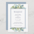 Search for dusty blue eucalyptus wedding invitations Spring summer fall