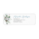 Search for bouquet return address labels Boho chic