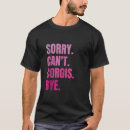 Search for sorry tshirts Lover