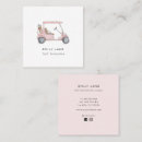 Search for golf cart business cards Golfer