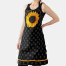 Search for yellow sunflowers aprons Pattern
