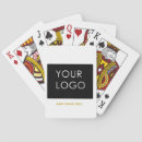 Search for add your business logo playing cards Company