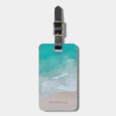 Search for adventure begins luggage tags Beach
