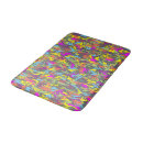 Search for bright colours bath mats Abstract
