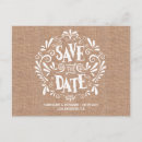 Search for burlap save the dates Trendy
