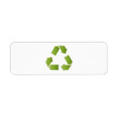 Search for recycle return address labels Environment