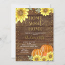 Search for sunflower housewarming party invitations Home sweet home