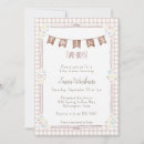 Search for floral twins baby shower invitations Rabbit
