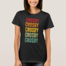 Search for crosby tshirts Text