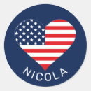 Search for usa flag heart stickers Stars and stripes