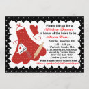 Search for kitchen bridal shower invitations Red