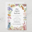 Search for coral rehearsal dinner invitations Typography