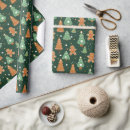 Search for christmas gingerbread wrapping paper Trendy
