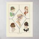 Search for art deco hats posters Vintage